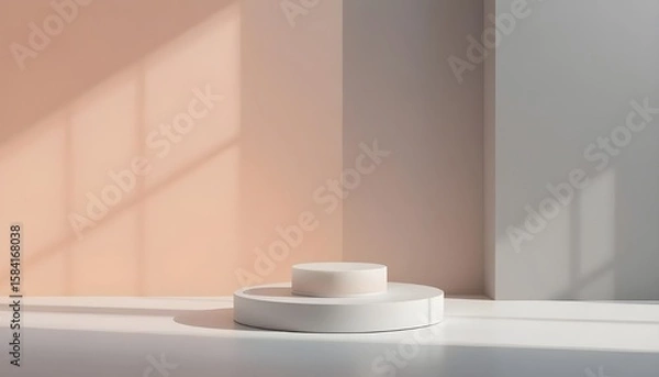 Fototapeta Studio Still Life with Ombre Backgrounds