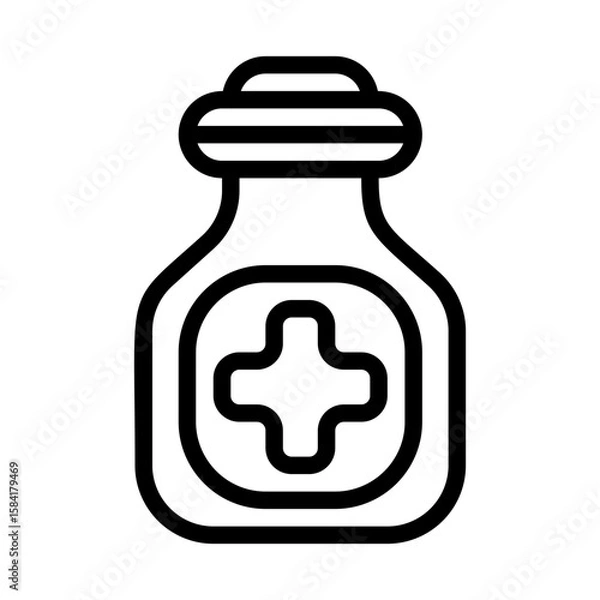 Obraz Emergency Medicine Bottle