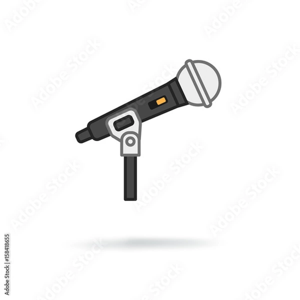 Fototapeta Microphone Icon