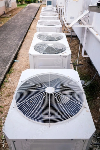 Fototapeta There are many type of condensing unit