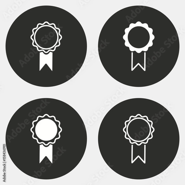 Fototapeta Award icon set.