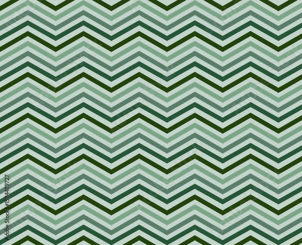Fototapeta Serpentine Stripes A Zigzagging Display of Earthy Green Shades Creating a Dynamic and Captivating Visual Texture with a Modern Aesthetic