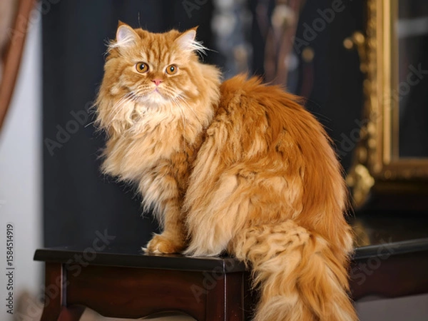 Obraz cat on the roof