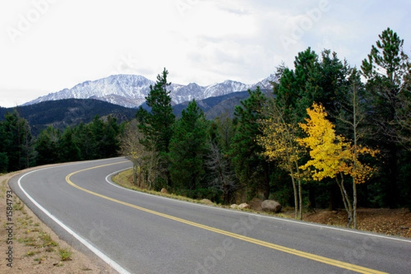 Obraz pikes peak highway