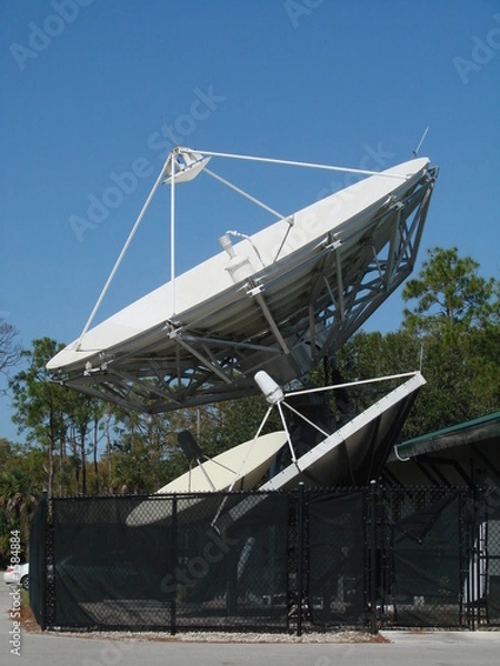 Fototapeta satellite receiver