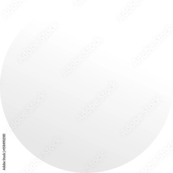 Fototapeta Abstract circular gradient with smooth transition from black to white