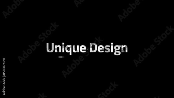 Fototapeta Title Animator Digital Block 04