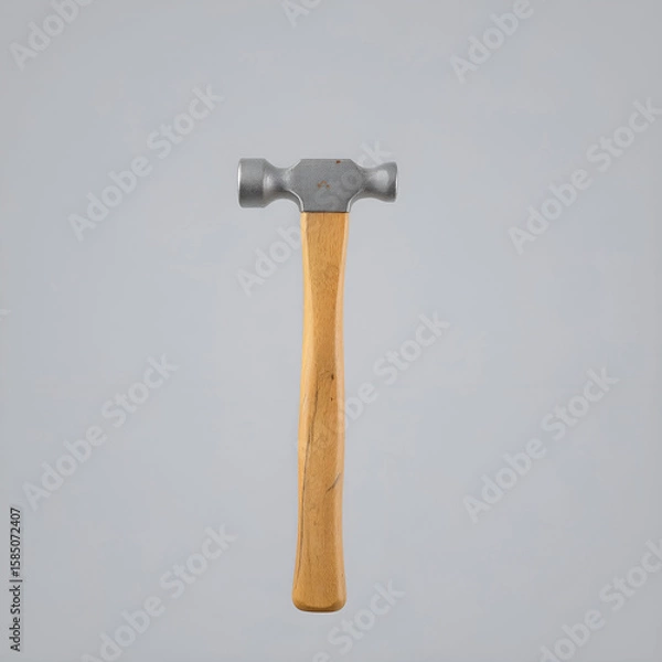 Obraz Photo of a hammer on a blank white background Photo of a hammer on a blank white background