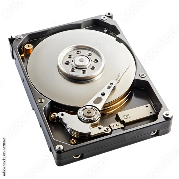 Obraz hard disk drive isolated