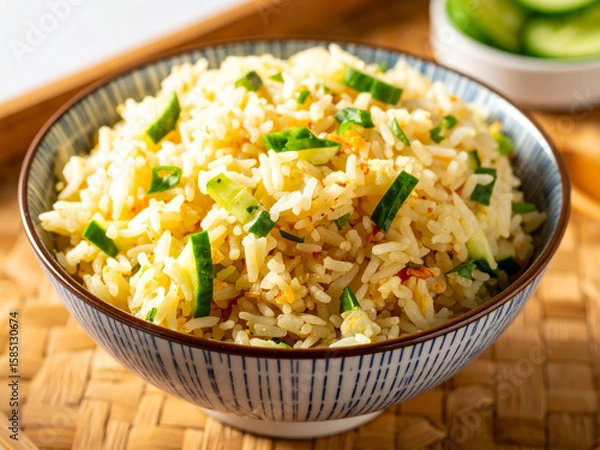 Obraz rice with vegetables