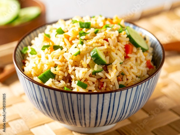 Obraz rice with vegetables