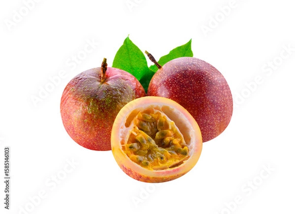 Obraz Passion fruit isolated on transparent png