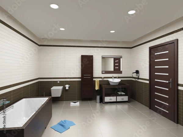 Fototapeta bathroom interior