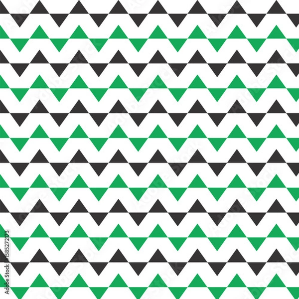 Fototapeta Triangle Pattern, fabric, background, texture.