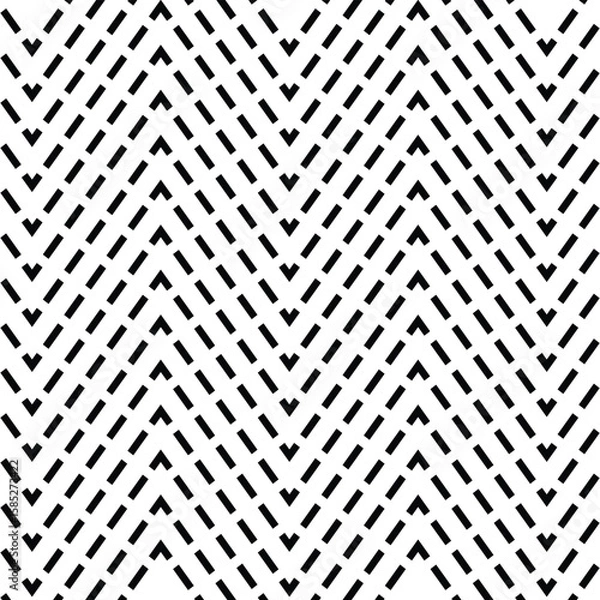 Obraz Zig Zag Line Pattern, Background, texture, fabric print.