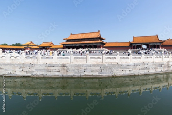 Obraz Forbidden city in Beijing, the captial of China