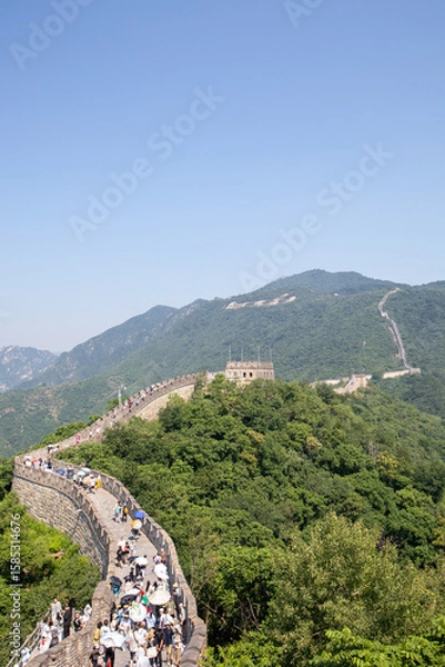 Obraz The great wall of China,  The Mutianyu section