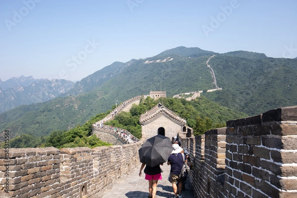 Obraz The great wall of China,  The Mutianyu section