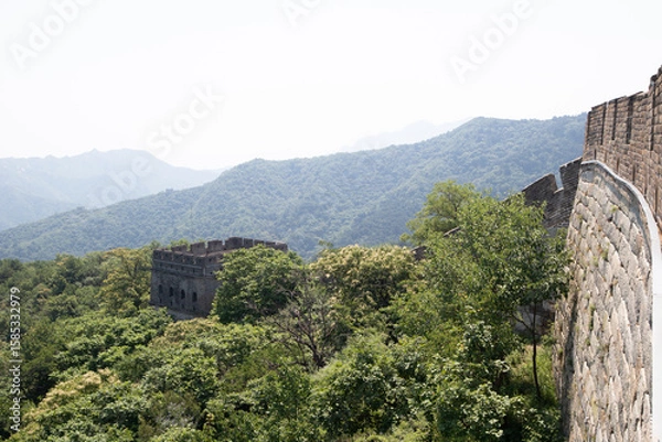 Obraz The great wall of China,  The Mutianyu section