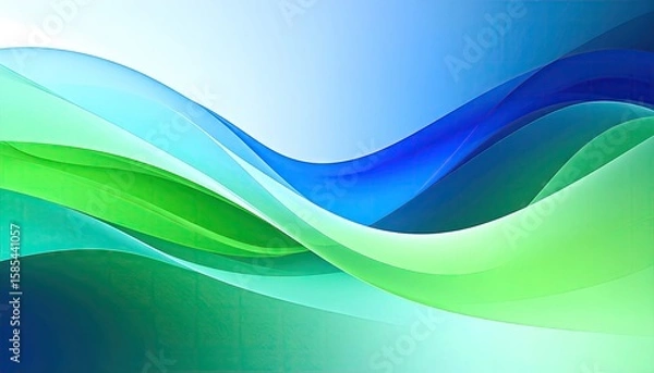 Obraz Abstract flowing colors
