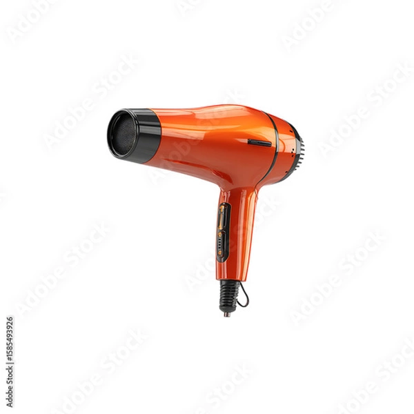 Fototapeta hair dryers isolated on a transparent background, in a PNG format