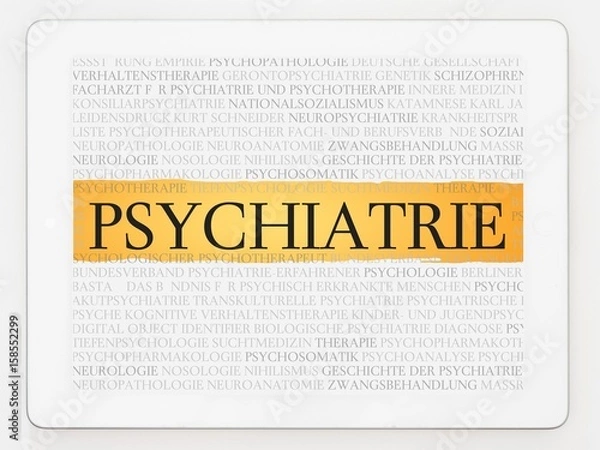 Fototapeta Psychiatrie