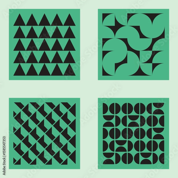 Fototapeta Symmetria Shapes Collection