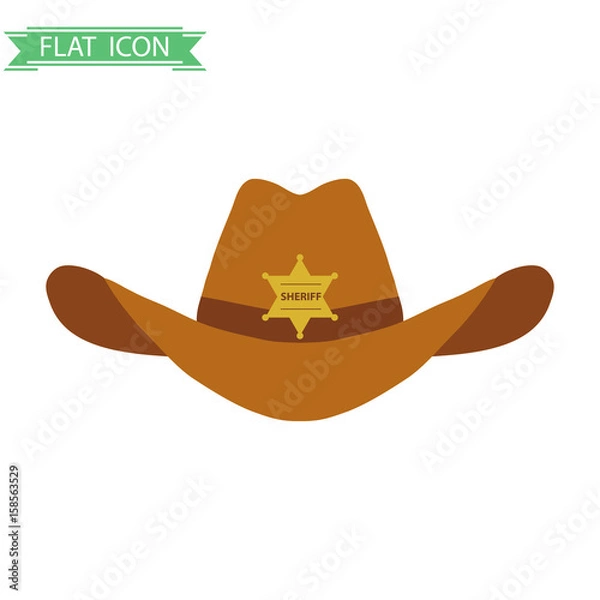 Fototapeta The sheriff's hat