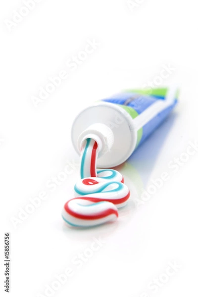 Fototapeta toothpaste