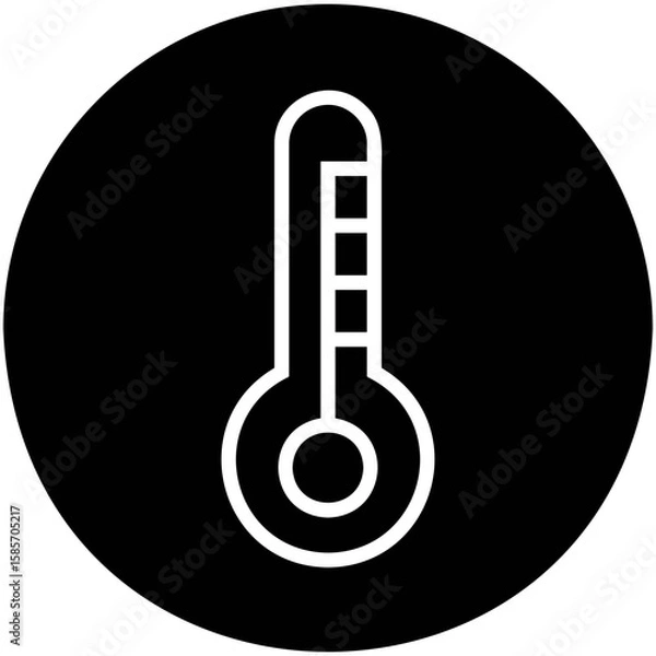 Fototapeta High Temperature  Icon