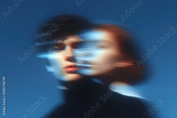 Obraz Lover photography portrait faces.