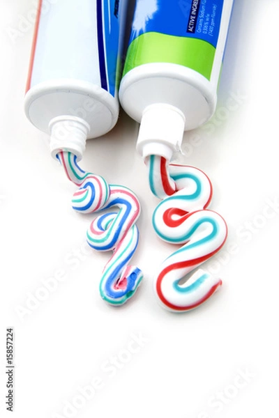 Fototapeta toothpaste