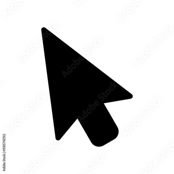 Fototapeta Pointer Icon Vector Symbol Design Illustration