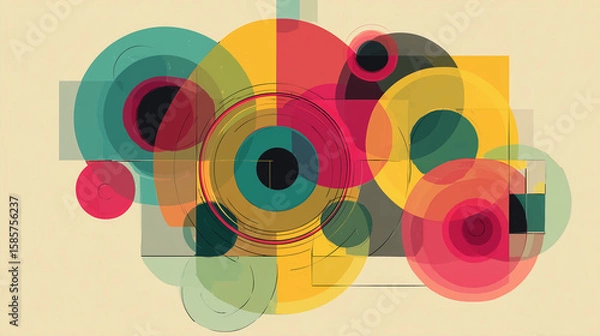 Fototapeta abstract colorful background