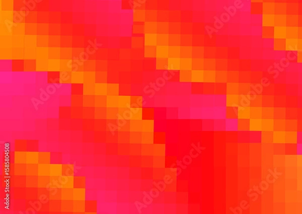 Fototapeta Abstract gradient pixelated background texture
