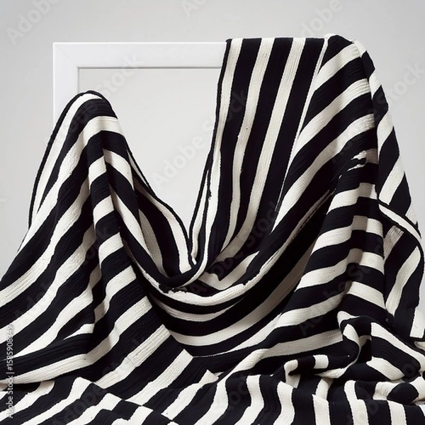 Obraz black and white abstract background