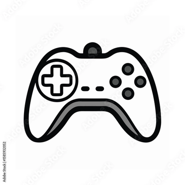 Obraz video game controller icon
