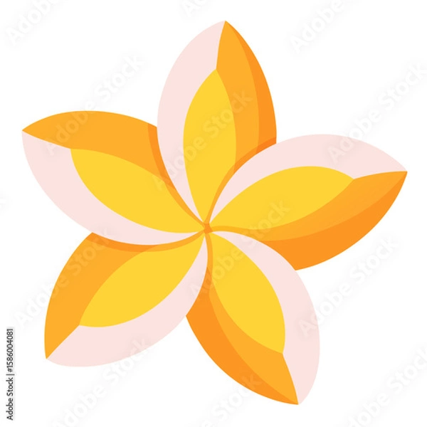 Fototapeta abstract flower vector illustration