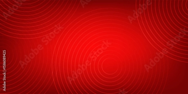 Fototapeta abstract red vector background with stripes