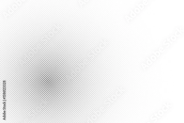 Fototapeta Geometric black small squares on a white background. With a disappear effect.