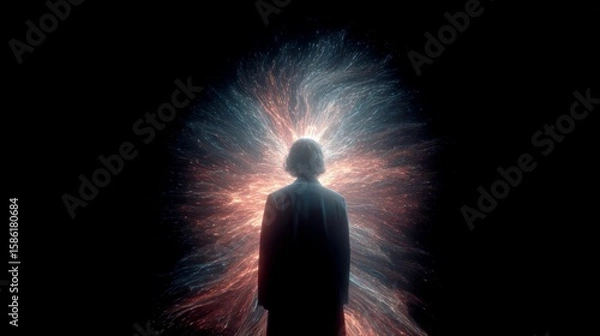 Fototapeta Exploring the human aura  understanding energy fields and their impact on well being