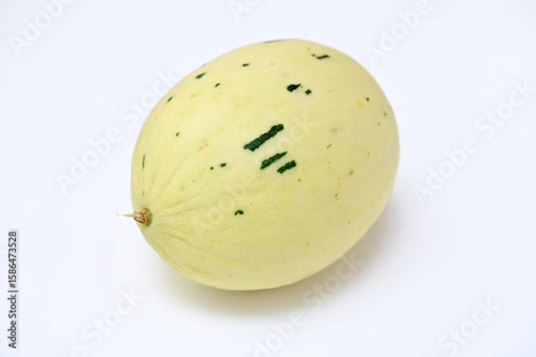 Fototapeta whole melon object isolated on white background