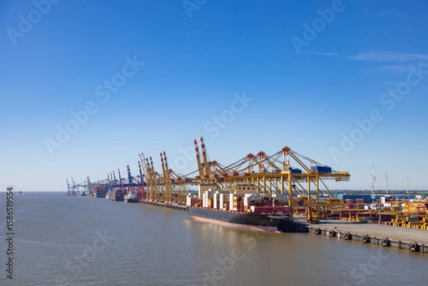 Obraz Containerterminal Bremerhaven