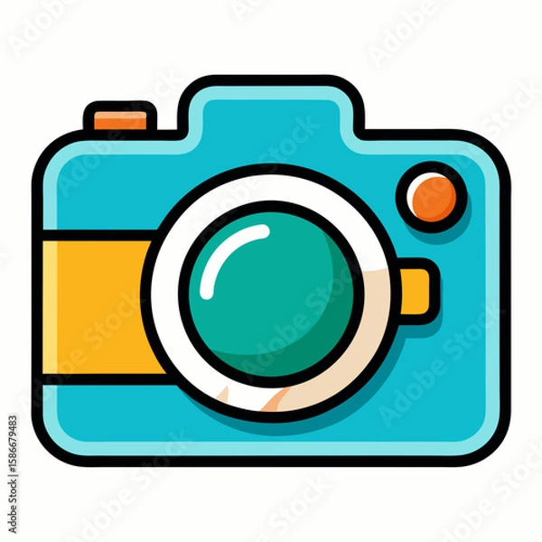 Obraz photo camera icon