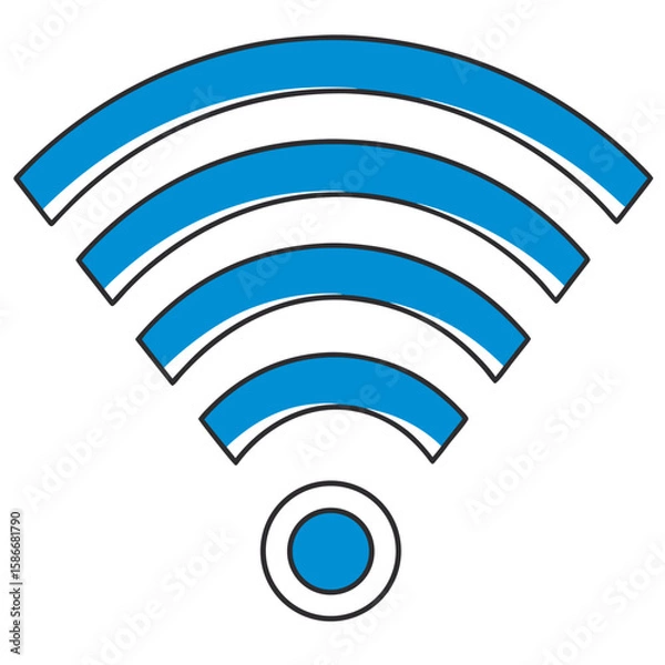 Obraz wi fi icon