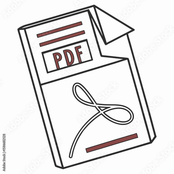 Obraz book and pencil