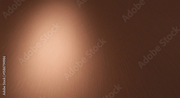 Fototapeta Brushed Copper Surface