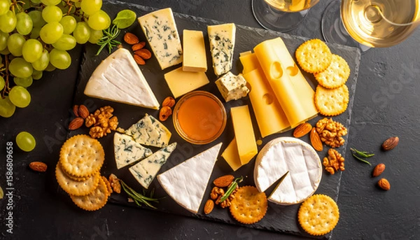 Fototapeta Cheese Plate