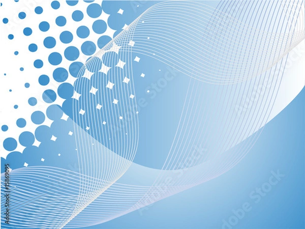 Fototapeta abstrakter blauer hintergrund