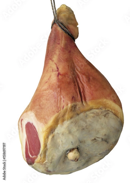 Obraz Cała surowa szynka